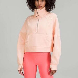 Lululemon Oversized Scuba in Peach Satin